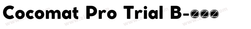 Cocomat Pro Trial B字体转换